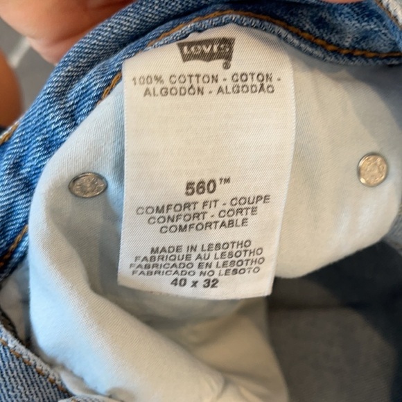 Y:  Men’s Levi’s 560 Homemade shorts - Picture 8 of 10